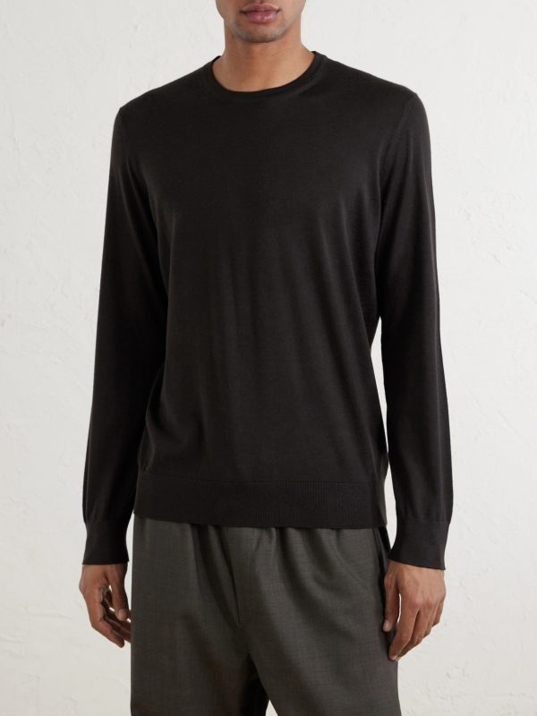 Cashmere and Silk-Blend Sweater - FR Cashmere and Silk-Blend Sweater - FR