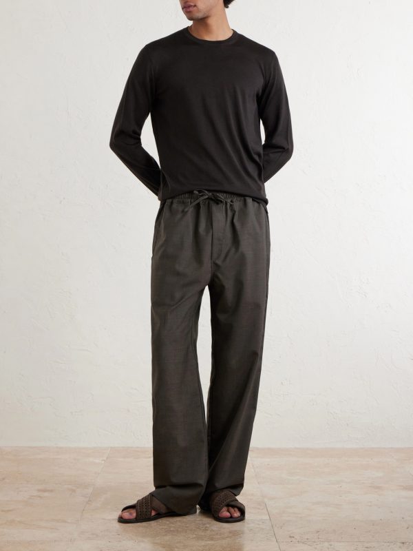 Cashmere and Silk-Blend Sweater - OU Cashmere and Silk-Blend Sweater - OU