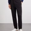 Straight-Leg Honeycomb-Knit Cotton, Wool and Silk-Blend Sweatpants - FR Straight-Leg Honeycomb-Knit Cotton, Wool and Silk-Blend Sweatpants - FR