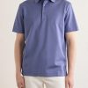 Knitted Cotton-Piqué Polo Shirt - FR Knitted Cotton-Piqué Polo Shirt - FR