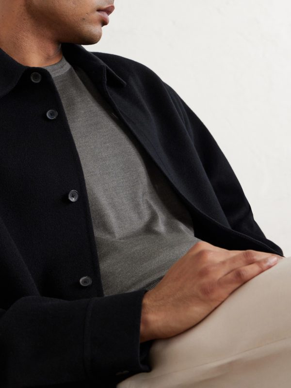 Cashmere and Silk-Blend Sweater - CU Cashmere and Silk-Blend Sweater - CU