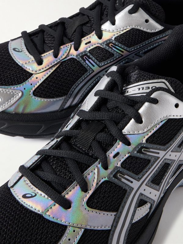GEL-1130 Holographic Rubber-Trimmed Mesh Sneakers - CU GEL-1130 Holographic Rubber-Trimmed Mesh Sneakers - CU