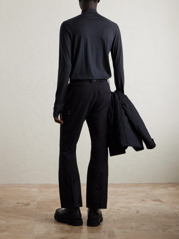 Desoli Solid Merino™ Half-Zip Ski Base Layer - BK Desoli Solid Merino™ Half-Zip Ski Base Layer - BK