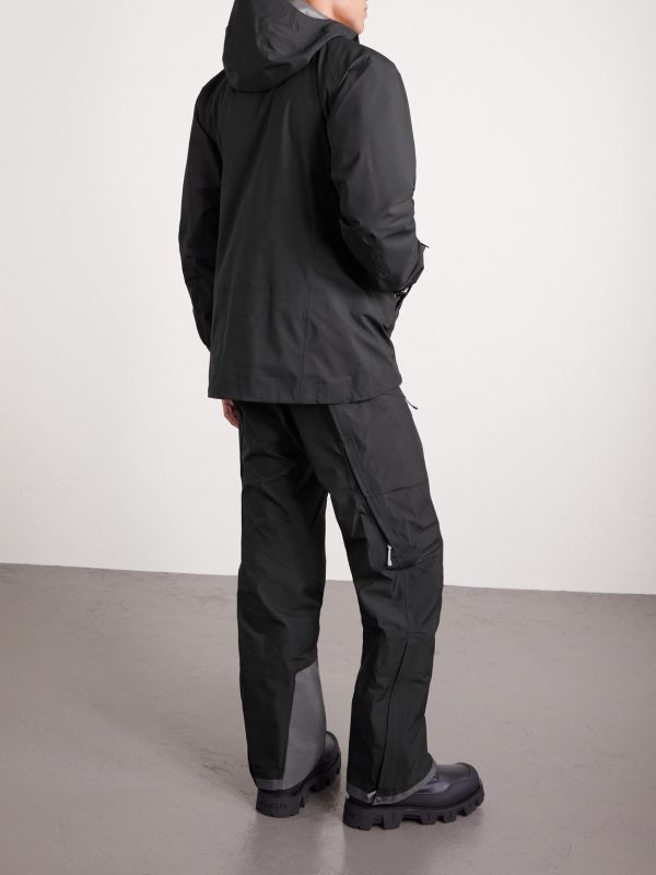 Rollercoaster Recycled Hooded Ski Jacket - BK Rollercoaster Recycled Hooded Ski Jacket - BK