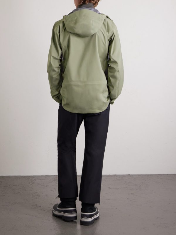 Ride Recycled Loop Hardshell™ Hooded Ski Jacket - BK Ride Recycled Loop Hardshell™ Hooded Ski Jacket - BK