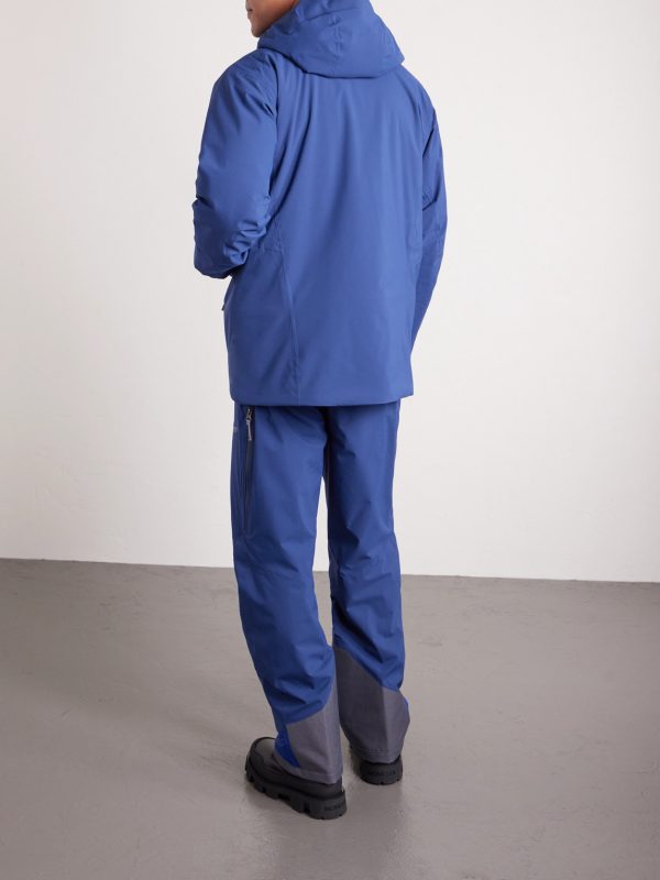 Padded Recycled Hooded Ski Jacket - BK