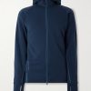 Jersey Hooded Ski Jacket
