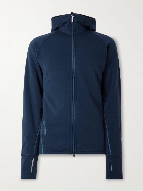 Jersey Hooded Ski Jacket