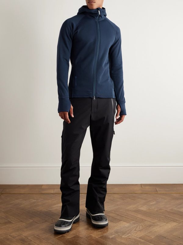Jersey Hooded Ski Jacket - OU