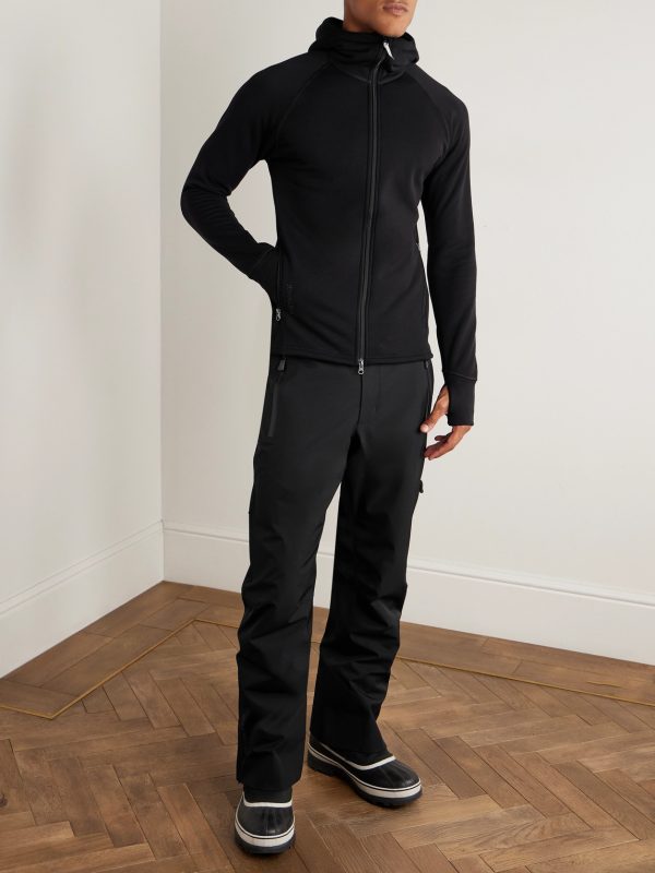 Slim-Fit Jersey Hooded Ski Jacket - OU Slim-Fit Jersey Hooded Ski Jacket - OU