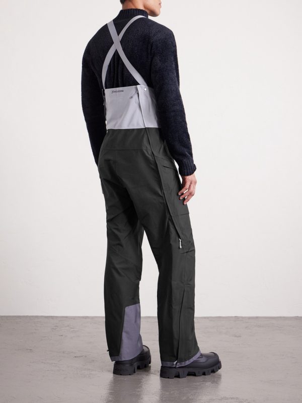 Rollercoaster Straight-Leg Recycled Ski Salopettes - BK Rollercoaster Straight-Leg Recycled Ski Salopettes - BK