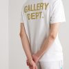Dusty Glittered Logo-Print Cotton-Jersey T-Shirt - BK