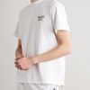 Dusty Glittered Logo-Print Cotton-Jersey T-Shirt - FR