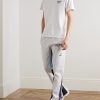Dusty Glittered Logo-Print Cotton-Jersey T-Shirt - OU