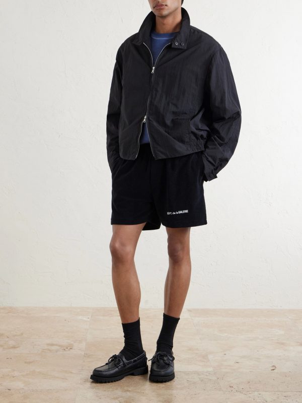 Zuma Straight-Leg Logo-Print Organic Cotton-Jersey Shorts - OU
