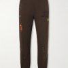 Logo-Print Paint-Splattered Cotton-Jersey Sweatpants Logo-Print Paint-Splattered Cotton-Jersey Sweatpants