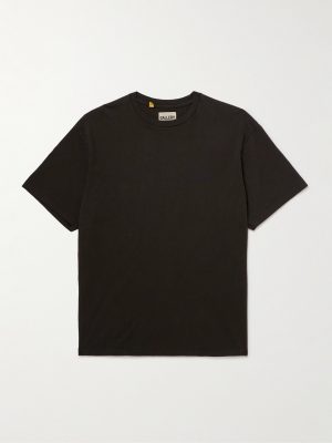Dusty Glittered Logo-Print Cotton-Jersey T-Shirt