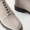 Pedula Waxed-Suede Lace-Up Boots - CU Pedula Waxed-Suede Lace-Up Boots - CU