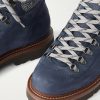 Flannel-Trimmed Nubuck Boots - CU Flannel-Trimmed Nubuck Boots - CU