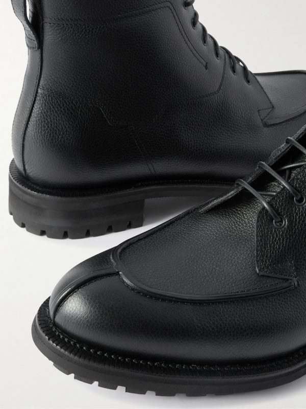 New Oslo Full-Grain Leather Lace-Up Boots - CU New Oslo Full-Grain Leather Lace-Up Boots - CU