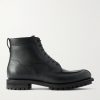 New Oslo Full-Grain Leather Lace-Up Boots New Oslo Full-Grain Leather Lace-Up Boots
