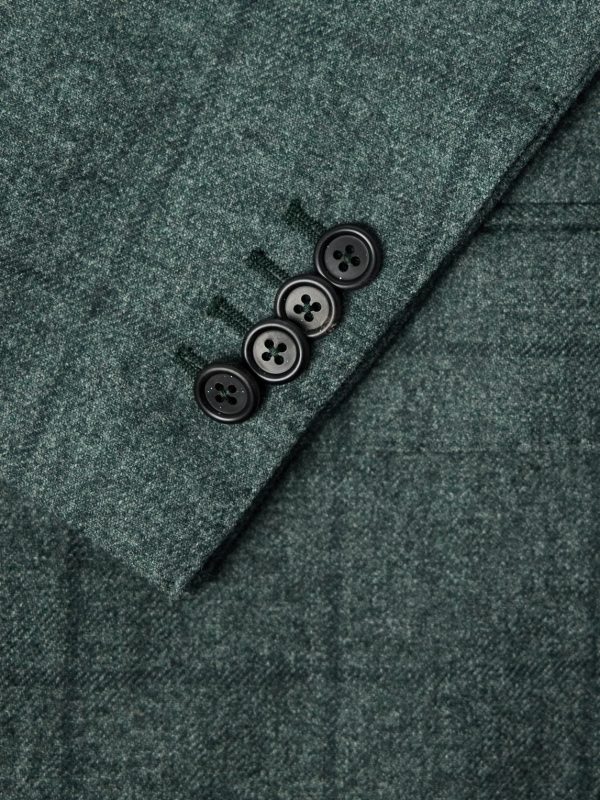Virgil Checked Wool, Cotton and Cashmere-Blend Blazer - CU Virgil Checked Wool, Cotton and Cashmere-Blend Blazer - CU