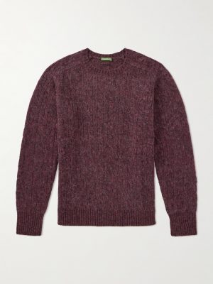 Cable-Knit Wool Sweater Cable-Knit Wool Sweater