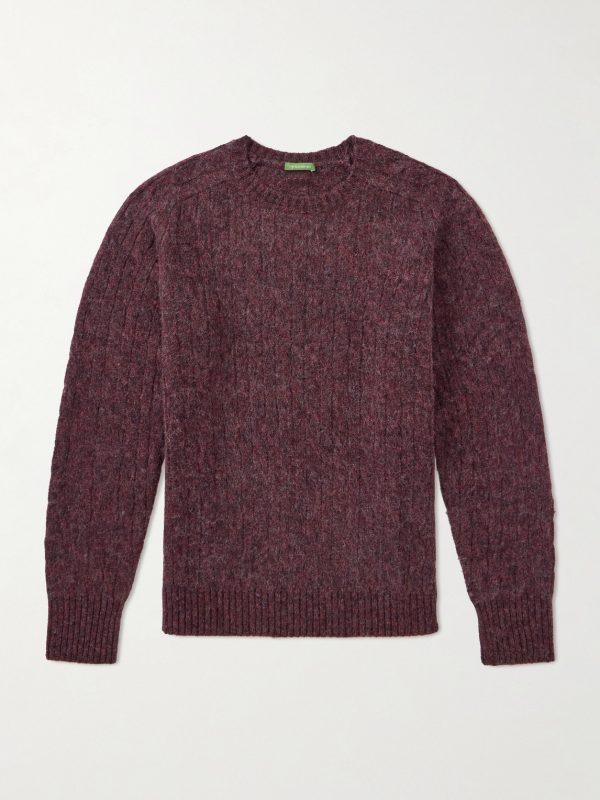 Cable-Knit Wool Sweater Cable-Knit Wool Sweater