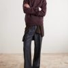 Cable-Knit Wool Sweater - OU Cable-Knit Wool Sweater - OU