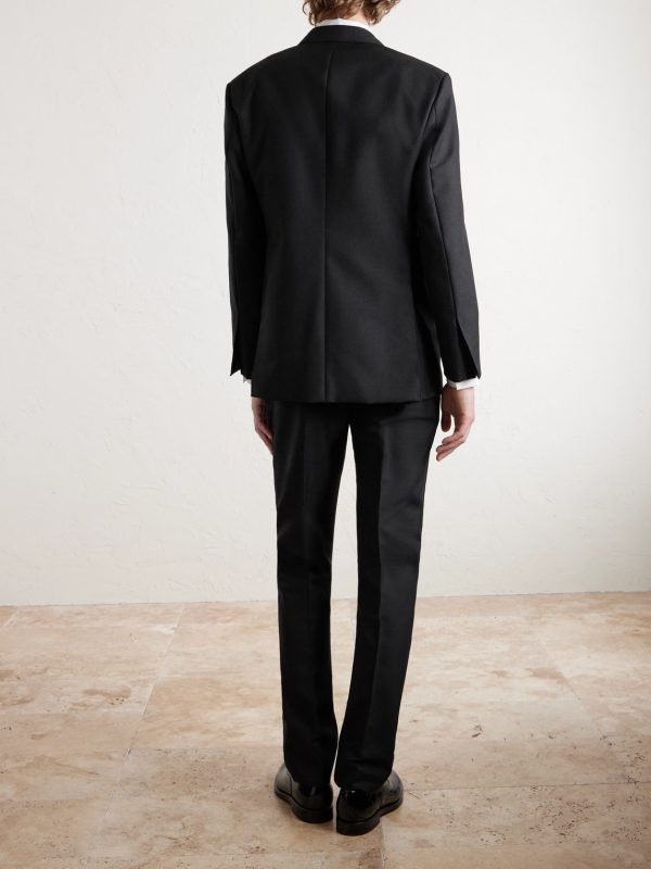 Kincaid No. 3 Wool and Mohair-Blend Tuxedo Jacket - BK Kincaid No. 3 Wool and Mohair-Blend Tuxedo Jacket - BK