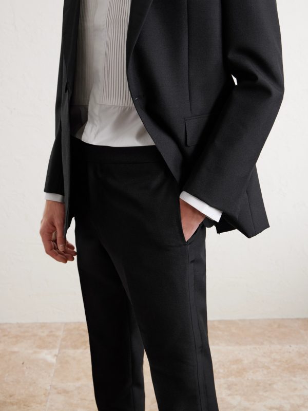 Kincaid No. 3 Wool and Mohair-Blend Tuxedo Jacket - E1 Kincaid No. 3 Wool and Mohair-Blend Tuxedo Jacket - E1