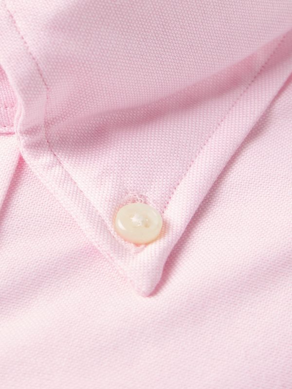Button-Down Collar Cotton Oxford Shirt - CU