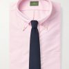 Button-Down Collar Cotton Oxford Shirt - E1