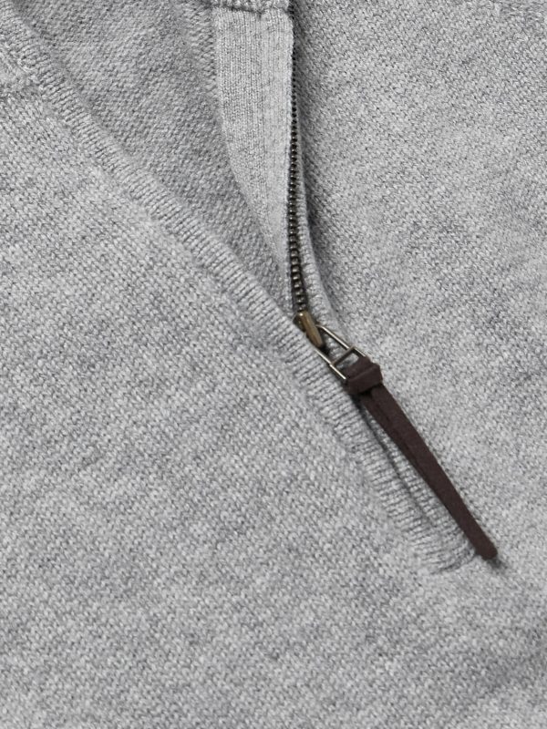 Cashmere Half-Zip Sweater - CU