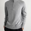 Cashmere Half-Zip Sweater - FR
