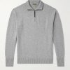 Cashmere Half-Zip Sweater