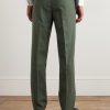 Kincaid No. 3 Straight-Leg Wool Suit Trousers - BK