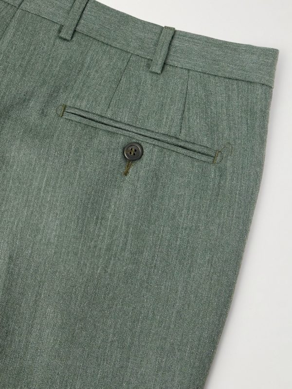 Kincaid No. 3 Straight-Leg Wool Suit Trousers - CU