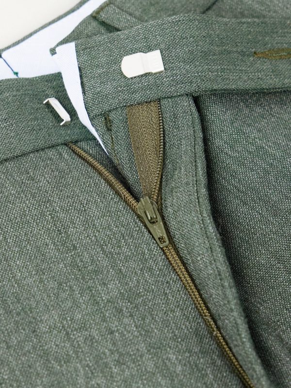 Kincaid No. 3 Straight-Leg Wool Suit Trousers - E1