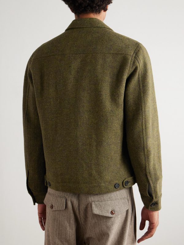 Scrambler Harris Wool-Tweed Jacket - BK Scrambler Harris Wool-Tweed Jacket - BK