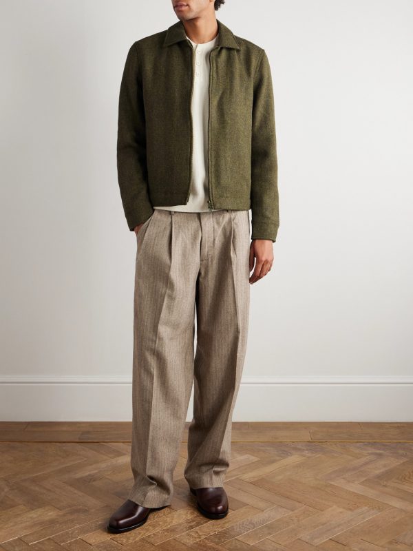 Scrambler Harris Wool-Tweed Jacket - OU Scrambler Harris Wool-Tweed Jacket - OU