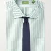 Striped Cotton-Poplin Shirt - E1 Striped Cotton-Poplin Shirt - E1