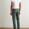 Field Straight-Leg Garment-Dyed Cotton-Twill Trousers - BK