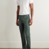 Field Straight-Leg Garment-Dyed Cotton-Twill Trousers - FR