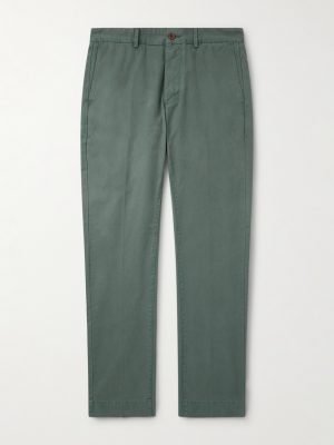 Field Straight-Leg Garment-Dyed Cotton-Twill Trousers Field Straight-Leg Garment-Dyed Cotton-Twill Trousers