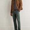 Field Straight-Leg Garment-Dyed Cotton-Twill Trousers - OU