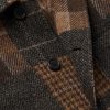 Checked Wool-Flannel Overshirt - CU Checked Wool-Flannel Overshirt - CU