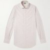 Checked Cotton-Tattersall Shirt