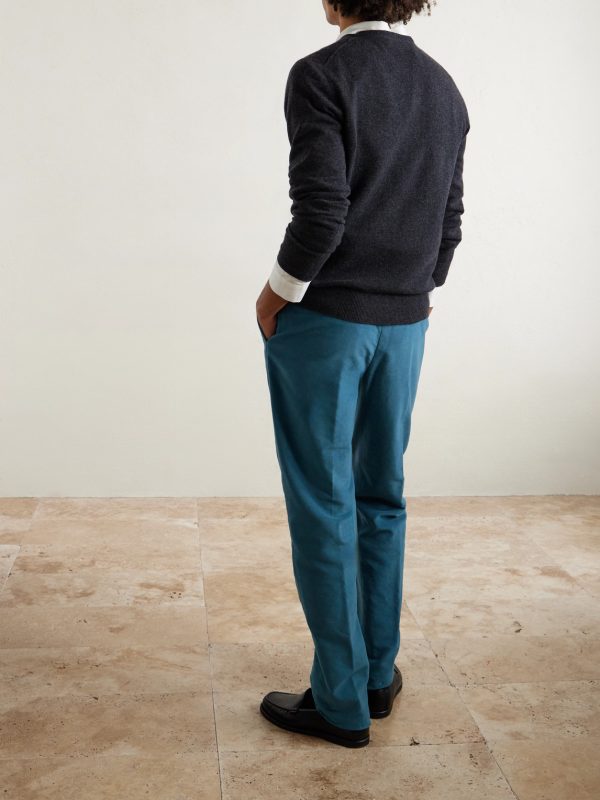 Juniper Stretch Cotton-Moleskin Trousers - BK Juniper Stretch Cotton-Moleskin Trousers - BK