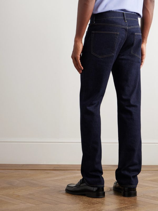 Clift Slim-Fit Straight-Leg Stretch Jeans - BK